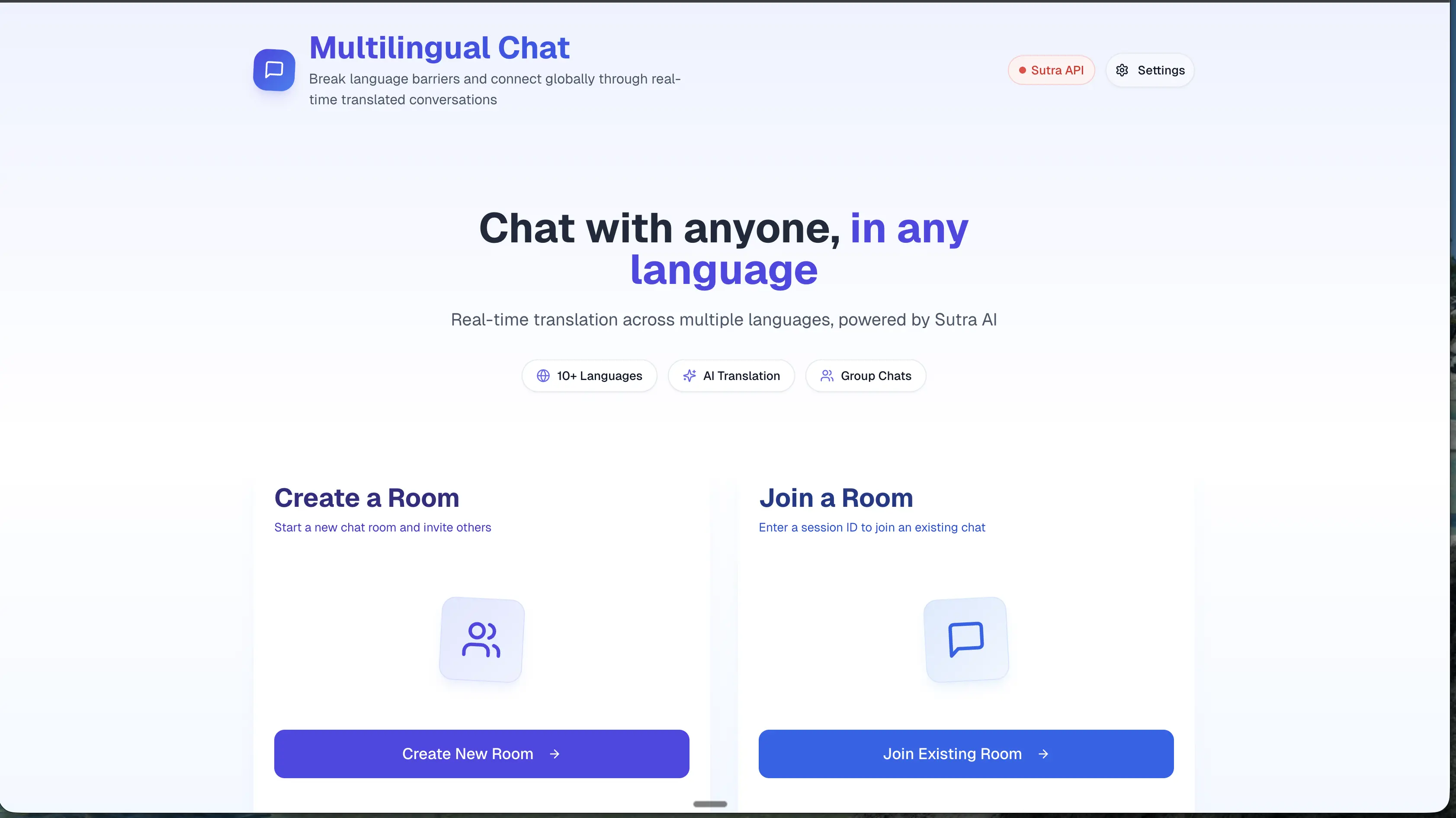 Multilingual Chat